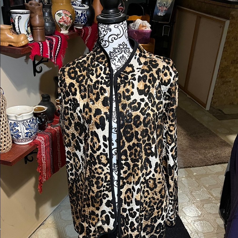 Leopard Print Women's Jacket